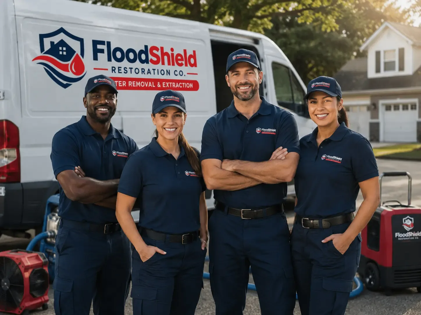 Flood Damage Restoration company in La Rue, OH